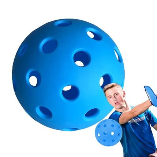 Paodduk -Bälle, Outdoor- Racketball Ball Pickle Ball | TPE Pickleballs High Bounce, 40-Loch-Outdoor-Picklebälle für Training und Turnierspiele von Paodduk
