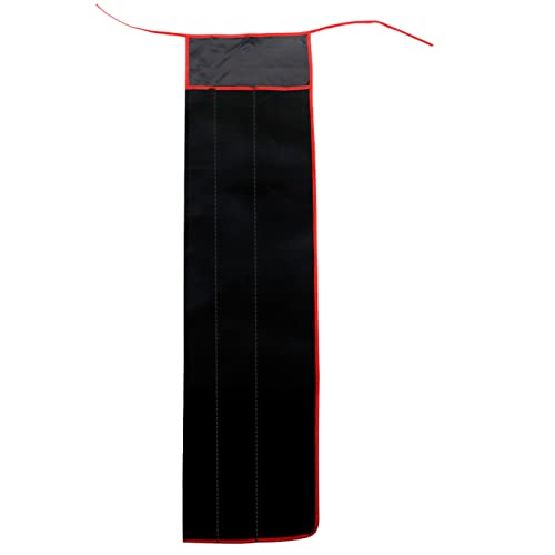 Kratzfeste Angelrutentasche für Angelruten-Schutzhülle für Angelrolle, Aufbewahrungstasche, Angel-Organizer, Angelzubehör, faltbar, praktische Aufbewahrungstasche, 3 Fächer, 140 cm von Paopaoldm