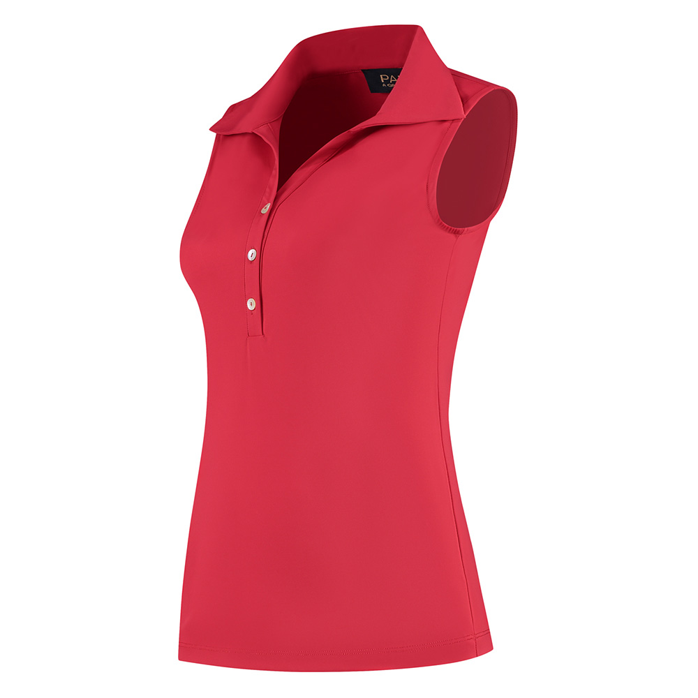 'Par 69 Golf Bardot Damen Polo ärmellos rot' 'Par 69 Golf Bardot Damen Polo ärmellos rot' von 'Par 69'