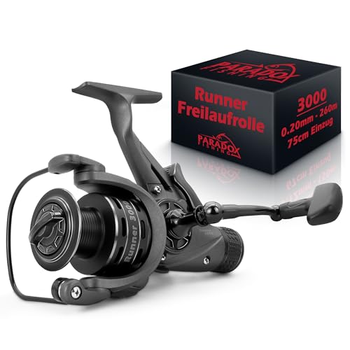 Paradox Fishing Runner Freilaufrolle 3000 - Angelrolle Feederrolle Angelrollen Angel Rolle Paradox Fishing Runner Freilaufrolle 3000 - Angelrolle Feederrolle Angelrollen Angel Rolle von Paradox Fishing
