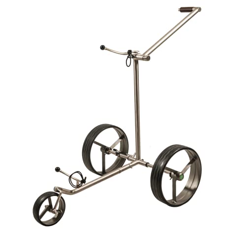 Edelstahl 3 Rad Golftrolley klappbar Fasan matt Edelstahl 3 Rad Golftrolley klappbar Fasan matt von Parccurate