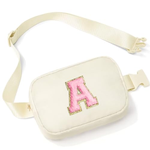 Parima Geschenke für Frauen Mädchen - Personalisierte Geschenke Mit Initiale A für Frauen Mädchen, Geschenke Geschenkideen für Freundinnen Damen Teenager Mädchen Kinder, Klein Nylon Gürteltasche Parima Geschenke für Frauen Mädchen - Personalisierte Geschenke Mit Initiale A für Frauen Mädchen, Geschenke Geschenkideen für Freundinnen Damen Teenager Mädchen Kinder, Klein Nylon Gürteltasche von Parima
