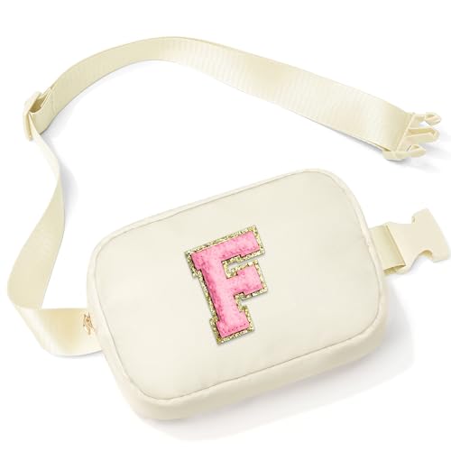 Parima Bauchtasche für Mädchen - Bauchtasche Umhängetasche Hüfttasche für Mädchen Teenager Kinder Mädchen, Nylon Bauchtasche Bauchtasche Mit Buchstaben F, Personalisierte Geschenke für Mädchen Parima Bauchtasche für Mädchen - Bauchtasche Umhängetasche Hüfttasche für Mädchen Teenager Kinder Mädchen, Nylon Bauchtasche Bauchtasche Mit Buchstaben F, Personalisierte Geschenke für Mädchen von Parima