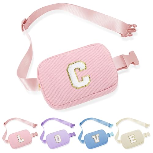 Parima Geschenke für Teenager Mädchen - Cord Sport Mode Bauchtasche Buchstaben Bauchtasche Umhängetasche Crossbody Bag mit Verstellbarem Mädchen Geschenke Mama Geschenk Bauchtasche mit Buchstaben C Parima Geschenke für Teenager Mädchen - Cord Sport Mode Bauchtasche Buchstaben Bauchtasche Umhängetasche Crossbody Bag mit Verstellbarem Mädchen Geschenke Mama Geschenk Bauchtasche mit Buchstaben C von Parima
