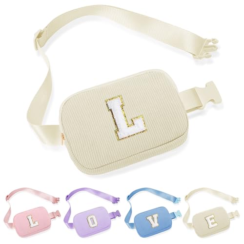 Parima Bauchtasche Damen Mädchen - Buchstaben Bauchtasche Cord Gürteltasche Hüfttasche für Damen Personalisierte Geschenke für Mädchen Geburtstagsgeschenk für Frauen Beige Bauchtasche mit Buchstaben L Parima Bauchtasche Damen Mädchen - Buchstaben Bauchtasche Cord Gürteltasche Hüfttasche für Damen Personalisierte Geschenke für Mädchen Geburtstagsgeschenk für Frauen Beige Bauchtasche mit Buchstaben L von Parima