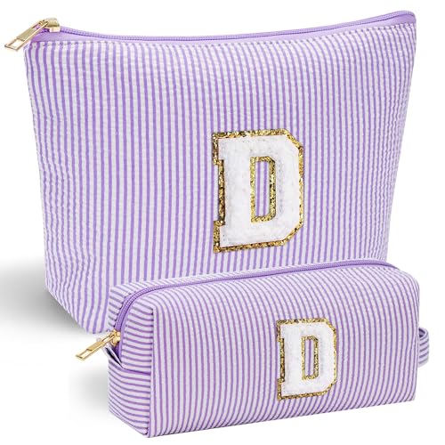 Parima Buchstaben Kosmetiktasche für Mädchen - Reise Kosmetiktasche Lila Kosmetiktasche Geschenk Mädchen 6 Jahre Geschenke für Mütter Danke Geschenk für Beste Freundin Buchstaben Kosmetiktasche D Parima Buchstaben Kosmetiktasche für Mädchen - Reise Kosmetiktasche Lila Kosmetiktasche Geschenk Mädchen 6 Jahre Geschenke für Mütter Danke Geschenk für Beste Freundin Buchstaben Kosmetiktasche D von Parima