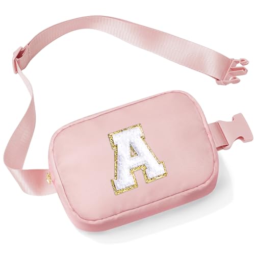 Parima Geschenke für Frauen Mädchen - Personalisierte Geschenke Mit Initiale A für Frauen Mädchen, Geschenke Geschenkideen für Damen Töchter Teenager Mädchen Kinder, Klein Nylon Gürteltasche Parima Geschenke für Frauen Mädchen - Personalisierte Geschenke Mit Initiale A für Frauen Mädchen, Geschenke Geschenkideen für Damen Töchter Teenager Mädchen Kinder, Klein Nylon Gürteltasche von Parima