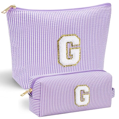 Parima Geschenke für Mädchen - 2 Stück Lila Make Up Tasche Mädchen Reise Kosmetiktasche Damen Kulturtasche Mädchen Geschenke für Freundin Teenager Mädchen Geburtstagsgeschenk für Mädchen 6-18 Jahre Parima Geschenke für Mädchen - 2 Stück Lila Make Up Tasche Mädchen Reise Kosmetiktasche Damen Kulturtasche Mädchen Geschenke für Freundin Teenager Mädchen Geburtstagsgeschenk für Mädchen 6-18 Jahre von Parima