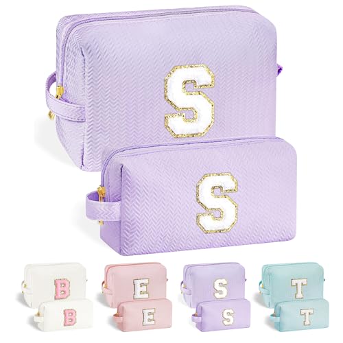 Parima Geburtstagsgeschenk für Teenager Mädchen, Lila Kosmetiktasche Buchstaben Kosmetiktasche Reise Kosmetiktasche Geschenke für Mama Weihnachten Geschenk für Mädchen Frauen Buchstaben Kosmetiktasche Parima Geburtstagsgeschenk für Teenager Mädchen, Lila Kosmetiktasche Buchstaben Kosmetiktasche Reise Kosmetiktasche Geschenke für Mama Weihnachten Geschenk für Mädchen Frauen Buchstaben Kosmetiktasche von Parima