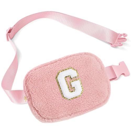 Parima Geschenke für Mädchen - Personalisierte Geschenke Mit Initiale Buchstaben G für Mädchen Kinder Mädchen, Geschenke für Töchter Teenager Mädchen Kinder, Klein Plüsch Gürteltasche Umhängetasche Parima Geschenke für Mädchen - Personalisierte Geschenke Mit Initiale Buchstaben G für Mädchen Kinder Mädchen, Geschenke für Töchter Teenager Mädchen Kinder, Klein Plüsch Gürteltasche Umhängetasche von Parima