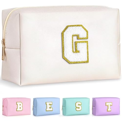 Parima Kosmetiktasche Damen Mädchen, Kosmetiktasche Reise Kosmetiktasche Makeup Pinsel Tasche Klein Schminktasche mit Buchstaben Kosmetiktasche Geschenke für Frauen Teenager Mädchen Tochter Parima Kosmetiktasche Damen Mädchen, Kosmetiktasche Reise Kosmetiktasche Makeup Pinsel Tasche Klein Schminktasche mit Buchstaben Kosmetiktasche Geschenke für Frauen Teenager Mädchen Tochter von Parima