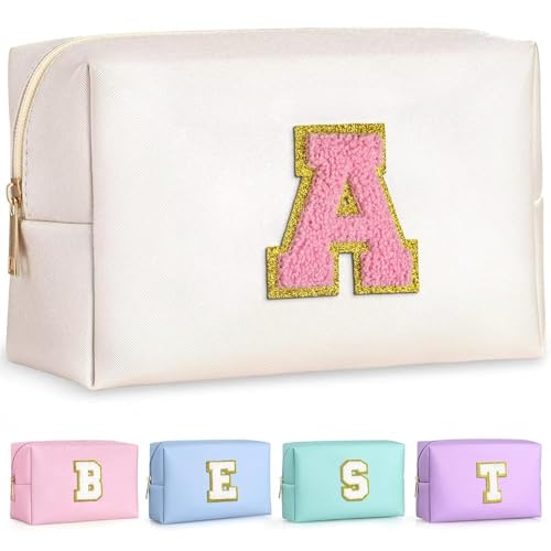 Parima Personalisierte Geschenke für Frauen Mädchen - Kosmetiktasche Klein Kosmetiktasche Damen Personalisiert Geschenke für Teenager Mädchen Geburtstagsgeschenk für Mädchen (Buchstaben A) Parima Personalisierte Geschenke für Frauen Mädchen - Kosmetiktasche Klein Kosmetiktasche Damen Personalisiert Geschenke für Teenager Mädchen Geburtstagsgeschenk für Mädchen (Buchstaben A) von Parima