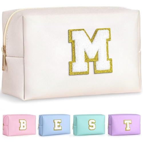 Parima Geburtstagsgeschenke für Mädchen, Reise Makeup Tasche Chenille Letter Pouch Kosmetiktasche, Makeup Travel Organizer, Monogrammed Geschenke für Frauen, Cute Stuff for Girls Parima Geburtstagsgeschenke für Mädchen, Reise Makeup Tasche Chenille Letter Pouch Kosmetiktasche, Makeup Travel Organizer, Monogrammed Geschenke für Frauen, Cute Stuff for Girls von Parima