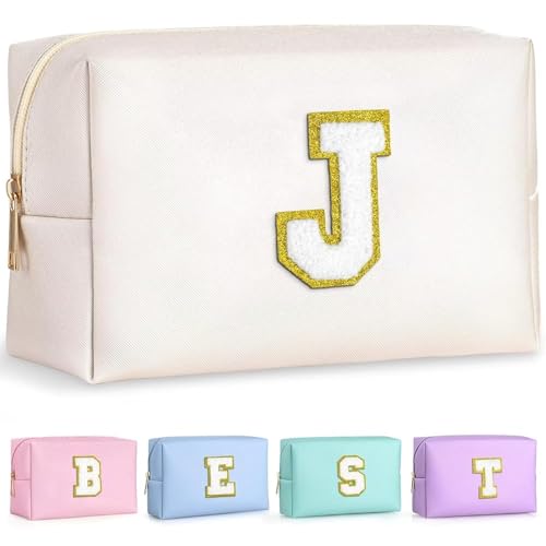 Parima Geschenke für Mädchen Frauen - Kosmetiktasche Klein Kosmetiktasche Damen Kosmetiktasche Personalisiert Geschenke für Mädchen Geburtstagsgeschenk für Mädchen (Buchstaben J) Parima Geschenke für Mädchen Frauen - Kosmetiktasche Klein Kosmetiktasche Damen Kosmetiktasche Personalisiert Geschenke für Mädchen Geburtstagsgeschenk für Mädchen (Buchstaben J) von Parima
