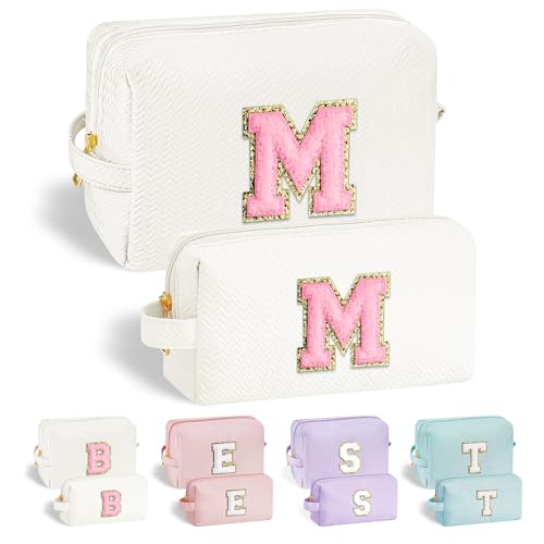 Parima Geburtstagsgeschenk für Teenager Mädchen, Weiß Kosmetiktasche Buchstaben Kosmetiktasche Reise Kosmetiktaschen Mädchen Geschenk für Frauen Kosmetiktasche mit Buchstaben M Parima Geburtstagsgeschenk für Teenager Mädchen, Weiß Kosmetiktasche Buchstaben Kosmetiktasche Reise Kosmetiktaschen Mädchen Geschenk für Frauen Kosmetiktasche mit Buchstaben M von Parima