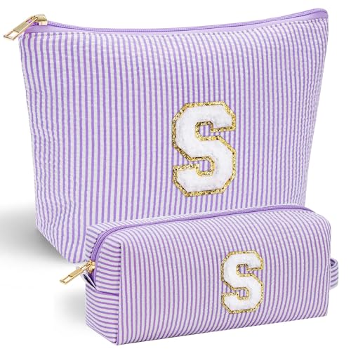 Parima Geschenke für Mädchen - Kosmetiktasche Mädchen Reiseutensilien Kulturtasche Damen Gross Make up Tasche Mädchen Geschenke für Frauen Beste Freundin Teenager Mädchen Tochter Lila Kosmetiktasche S Parima Geschenke für Mädchen - Kosmetiktasche Mädchen Reiseutensilien Kulturtasche Damen Gross Make up Tasche Mädchen Geschenke für Frauen Beste Freundin Teenager Mädchen Tochter Lila Kosmetiktasche S von Parima