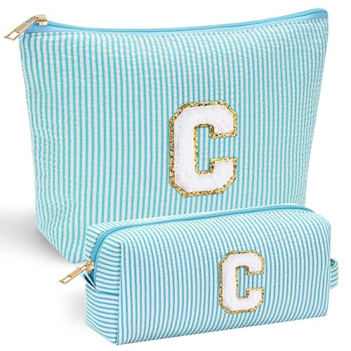 Parima Personalisierte Kosmetiktasche Damen Mädchen - 2 Stück Kosmetiktasche Kulturtasche Damen Muttertagsgeschenk Weihnachten Geschenk für Mama Geburtstagsgeschenk für Mädchen Frauen Kosmetiktasche C Parima Personalisierte Kosmetiktasche Damen Mädchen - 2 Stück Kosmetiktasche Kulturtasche Damen Muttertagsgeschenk Weihnachten Geschenk für Mama Geburtstagsgeschenk für Mädchen Frauen Kosmetiktasche C von Parima