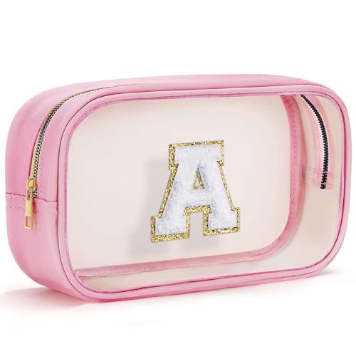 Parima Transparent Kosmetiktasche - Reise Kosmetiktasche Wasserdicht Durchsichtige Kulturbeutel Geschenke für Frauen Mädchen Geburtstagsgeschenk für Frau Teenager Mädchen Buchstaben A Kosmetiktasche Parima Transparent Kosmetiktasche - Reise Kosmetiktasche Wasserdicht Durchsichtige Kulturbeutel Geschenke für Frauen Mädchen Geburtstagsgeschenk für Frau Teenager Mädchen Buchstaben A Kosmetiktasche von Parima