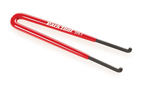 Park Tool Park Tool Unisex – Erwachsene Stiftschlüssel SPA-2 rot, für Zahnkranzkörper Tretlagersch, Einheitsgröße von Park Tool