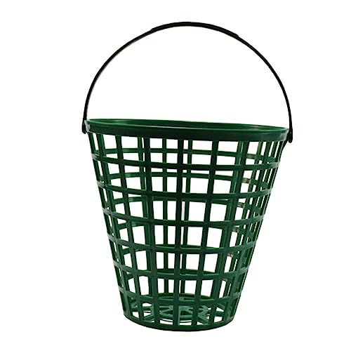 Parliky ，，，75 Golfzubehör Range-Ball-Körbe Golf-Eimer Golfballkorb aus Draht Golfballeimer Golfball Halter Golfballhalter Bälle Sammeleimer Sportvereinszubehör Plastik Green von Parliky