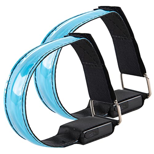 Parliky 2St Lauflicht Armband Sportring Armband für Kinder wiederaufladbares leuchtendes Armband Sicherheitsblinkarmband uhrenarmbänder verschleißfestes Armband Nachtlaufversorgung Gitter von Parliky