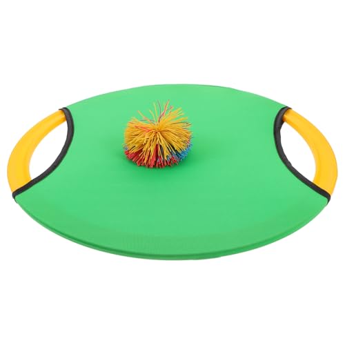 Parliky 3St Trampolinscheibenspiel Kinderspielzeug tischtennisball gartenspielzeug Trampolin Ballspiel Strand-Pool-Spielzeug Outdoor-Spielset fliegendes Scheibenpaddel Paddelball Trampolin von Parliky