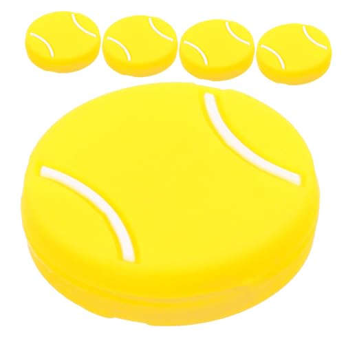 Parliky 5 Stück Flache Tennis Spot Schläger Stoßdämpfer Tennisschläger Tennis Für Herren Tennis Vibrationsdämpfer Tennisschläger Vibrationsdämpfer Schläger Stoßdämpfer Gelb Parliky 5 Stück Flache Tennis Spot Schläger Stoßdämpfer Tennisschläger Tennis Für Herren Tennis Vibrationsdämpfer Tennisschläger Vibrationsdämpfer Schläger Stoßdämpfer Gelb von Parliky
