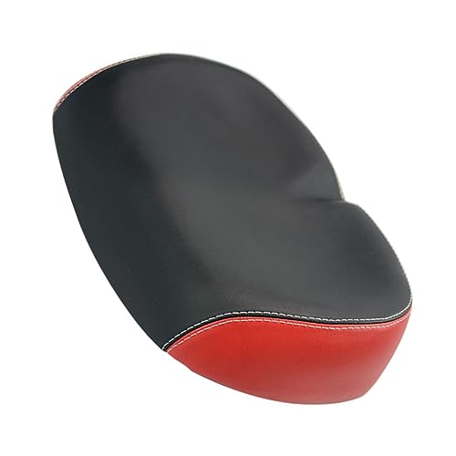 Parliky Sitzkissen Fahrrad seat Cushion sitzmatte Fahrrad Accessories Bike Accessories Sattel für Trekkingrad Sattel ersatz breiter Sattel Dirtbikes Reitsitzkissen PU-Fahrradsattel rot von Parliky