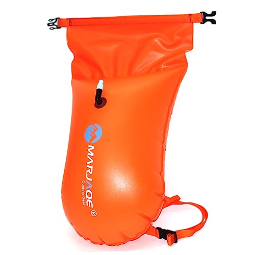 Parliky wasserdichte Ausrüstungstasche 20L Aus PVC Robuste Verdickte Outdoor Tasche Orange Für Kajakfahren Angeln Rafting Schwimmen Und Camping Ideal Schwimmboje Und von Parliky