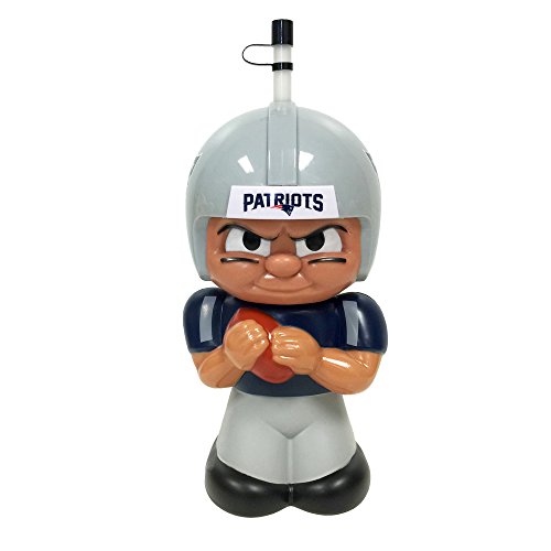 Party Animal NFL New England Patriots Big Sip 3D Wasserflasche, 473 ml von PARTY ANIMAL