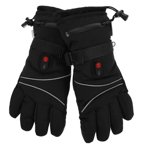 PartyKindom 1 Paar Elektrisch Beheizte Handschuhe Thermische Beheizte Handschuhe Wiederaufladbare Thermohandschuhe Für Den Winter Wiederaufladbare Handschuhe Für Wandern Skifahren Und von PartyKindom