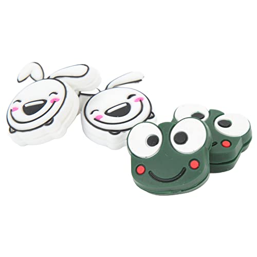Tennis-Dämpfer, angenehme Haptik reduzieren die Leitung Tennisschläger-Stoßdämpfer für Sport Frosch 2,2 cm/0,9 Zoll Hase 2,8 cm/1,1 Zoll Tennis-Dämpfer, angenehme Haptik reduzieren die Leitung Tennisschläger-Stoßdämpfer für Sport Frosch 2,2 cm/0,9 Zoll Hase 2,8 cm/1,1 Zoll von Pasamer