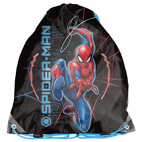 Paso Kinder Turnbeutel/Sportbeutel 36x32 cm - Schwarz/Rot Paso Kinder Turnbeutel/Sportbeutel 36x32 cm - Schwarz/Rot von Paso
