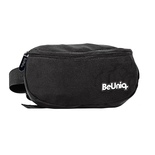 Paso Unisex-Youth BeUniq Hüfttasche, Black, 13 x 24 x 9 cm von Paso