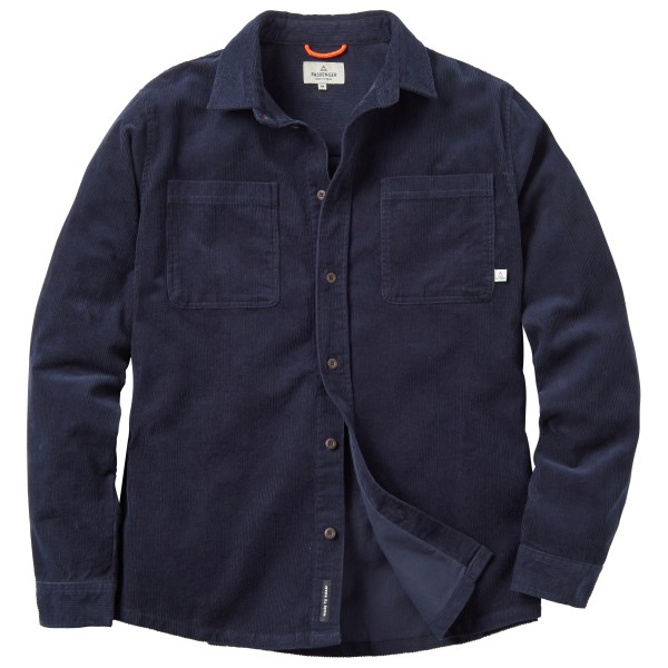 Passenger - Backcountry Cord Shirt - Hemd Gr M blau von Passenger