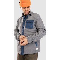 Passenger Firelight Sherpa Lined Overshirt Jacke grey marl Passenger Firelight Sherpa Lined Overshirt Jacke grey marl von Passenger