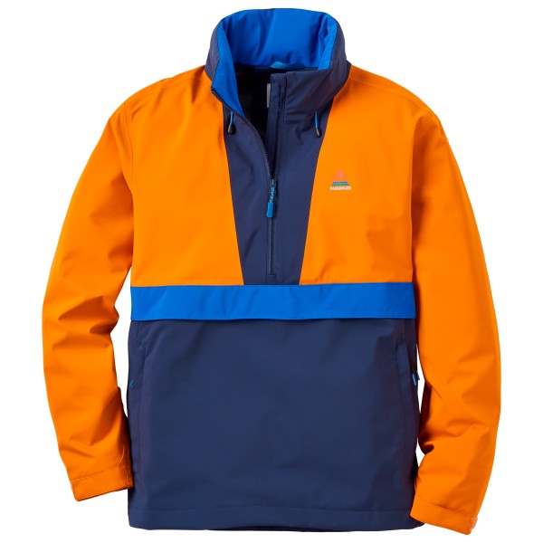 Passenger - Women's Skyline Recycled Water Resistant Smock - Windjacke Gr M blau/orange von Passenger