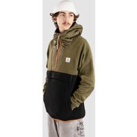 Passenger Woodland Hooded 1/2 Zip Polar Fleece Pullover kahki Passenger Woodland Hooded 1/2 Zip Polar Fleece Pullover kahki von Passenger