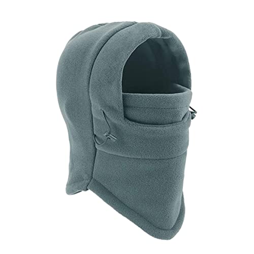 Pastoralist Ski -Balaclava Winter Windproofes warme Gesichtsabdeckung Bandana Fleece Futterhalle Heck Hut grau Ski Balaclava von Pastoralist