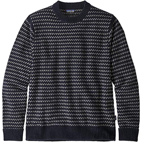 PATAGONIA 50655-CNY M's Recycled Wool-Blend Sweater Sweatshirt Herren Classic Navy Größe M von Patagonia