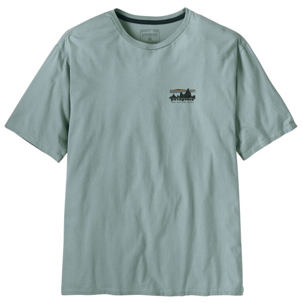 Patagonia - 73 Skyline Organic T-Shirt - T-Shirt Gr L türkis von Patagonia