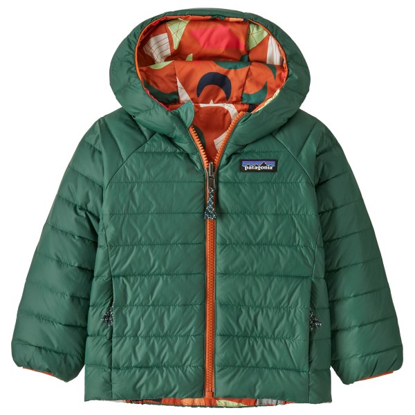 Patagonia - Baby's Reversible Down Sweater Hoody - Daunenjacke Gr 5 Years grün von Patagonia