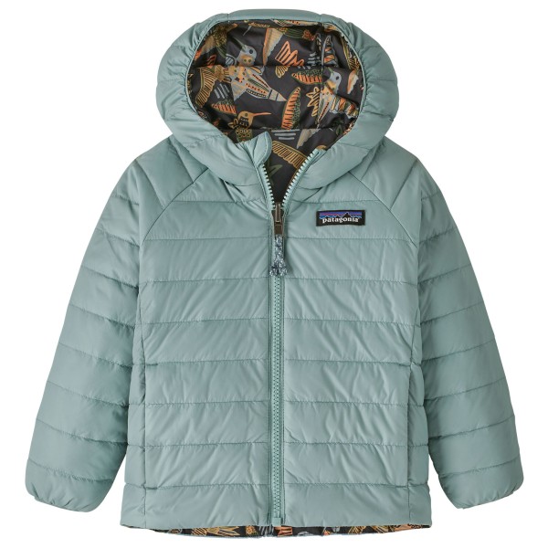 Patagonia - Baby's Reversible Down Sweater Hoody - Daunenjacke Gr 5 Years türkis von Patagonia