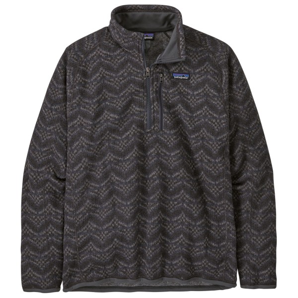 Patagonia - Better Sweater 1/4 Zip - Fleecepullover Gr S grau von Patagonia