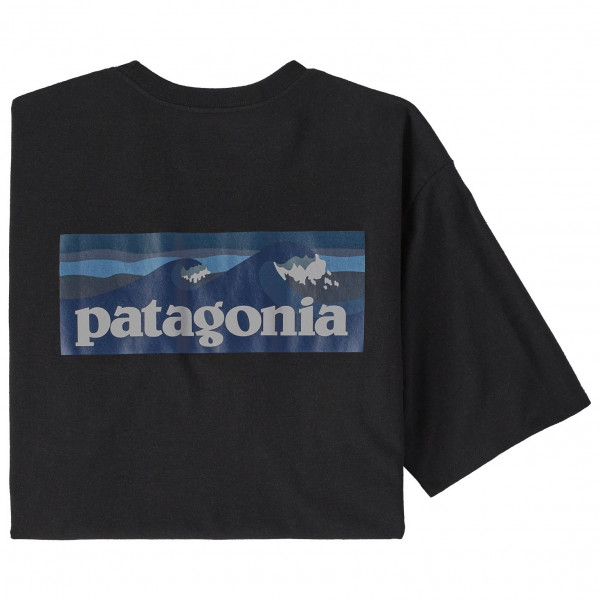 Patagonia - Boardshort Logo Pocket Responsibili - T-Shirt Gr S schwarz Patagonia - Boardshort Logo Pocket Responsibili - T-Shirt Gr S schwarz von Patagonia