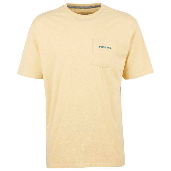 Patagonia - Boardshort Logo Pocket Responsibili-Tee - T-Shirt Gr L beige Patagonia - Boardshort Logo Pocket Responsibili-Tee - T-Shirt Gr L beige von Patagonia