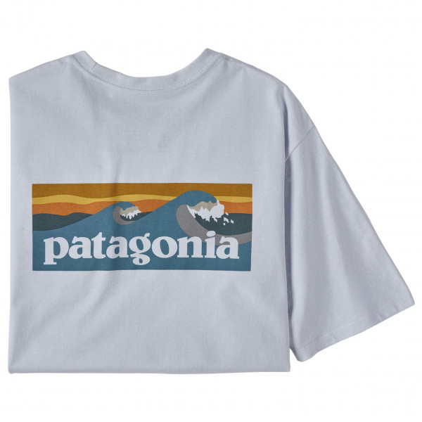 Patagonia - Boardshort Logo Pocket Responsibili-Tee - T-Shirt Gr L grau Patagonia - Boardshort Logo Pocket Responsibili-Tee - T-Shirt Gr L grau von Patagonia