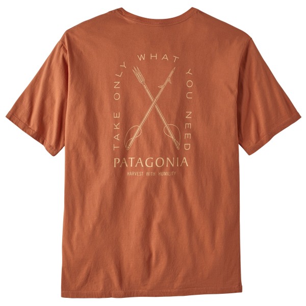 Patagonia - CTA Organic - T-Shirt Gr L bunt von Patagonia