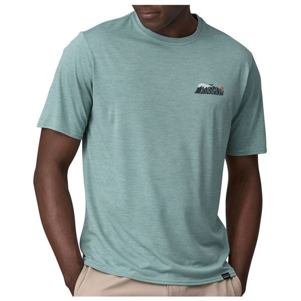 Patagonia - Cap Cool Daily Graphic Shirt Waters - Funktionsshirt Gr M türkis von Patagonia