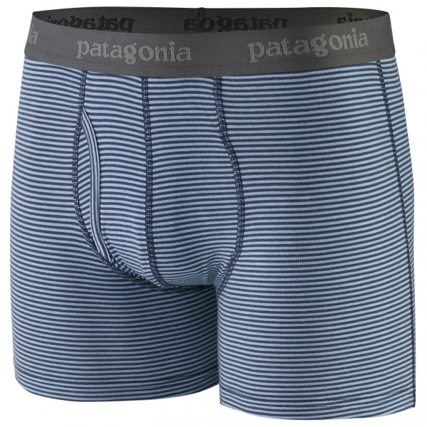 Patagonia - Essential Boxer Briefs 3' - Alltagsunterwäsche Gr L grau/blau von Patagonia